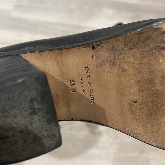 Rag & Bone Leather Ankle Boots - Picture 5 of 9